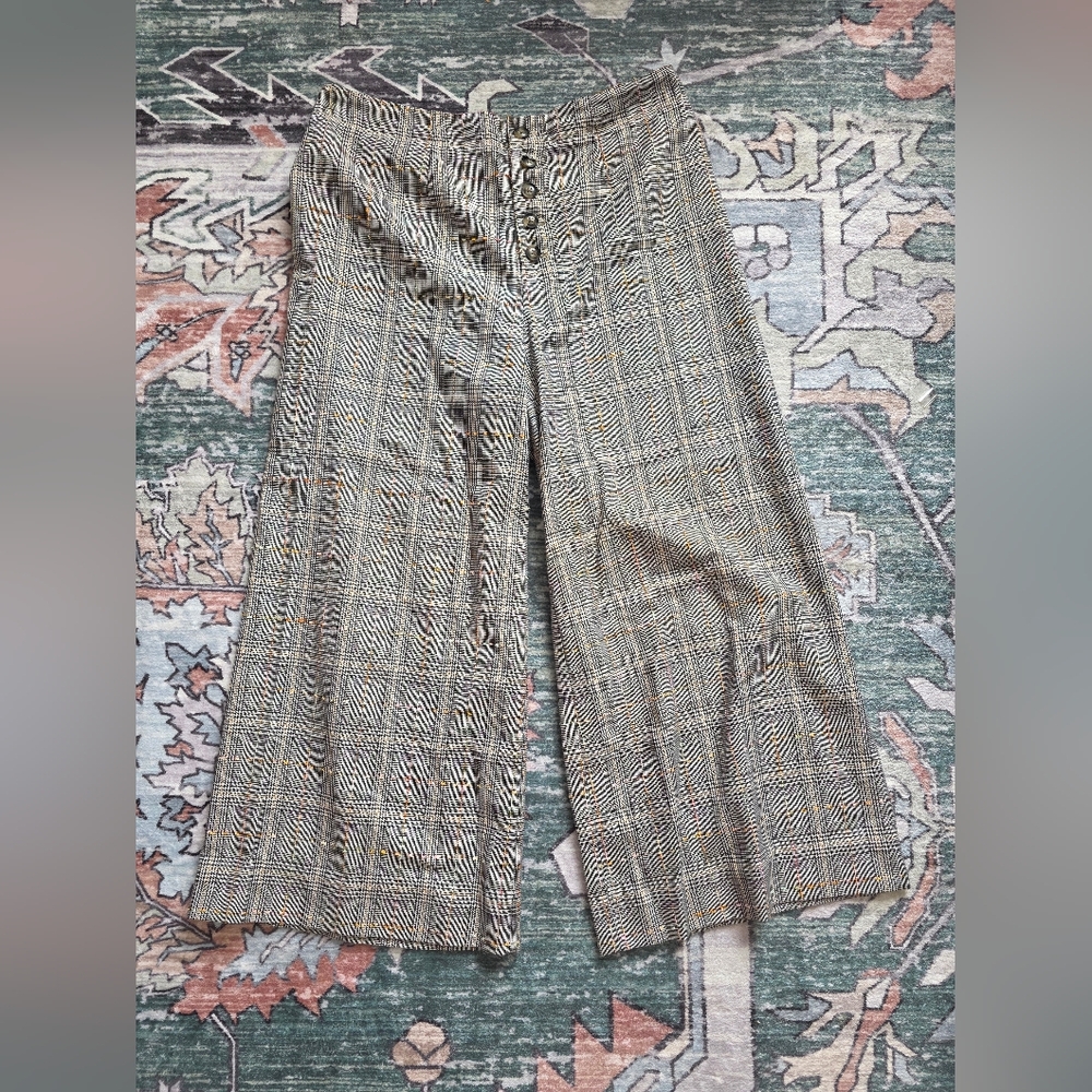 Anthropologie Wide Leg Trousers